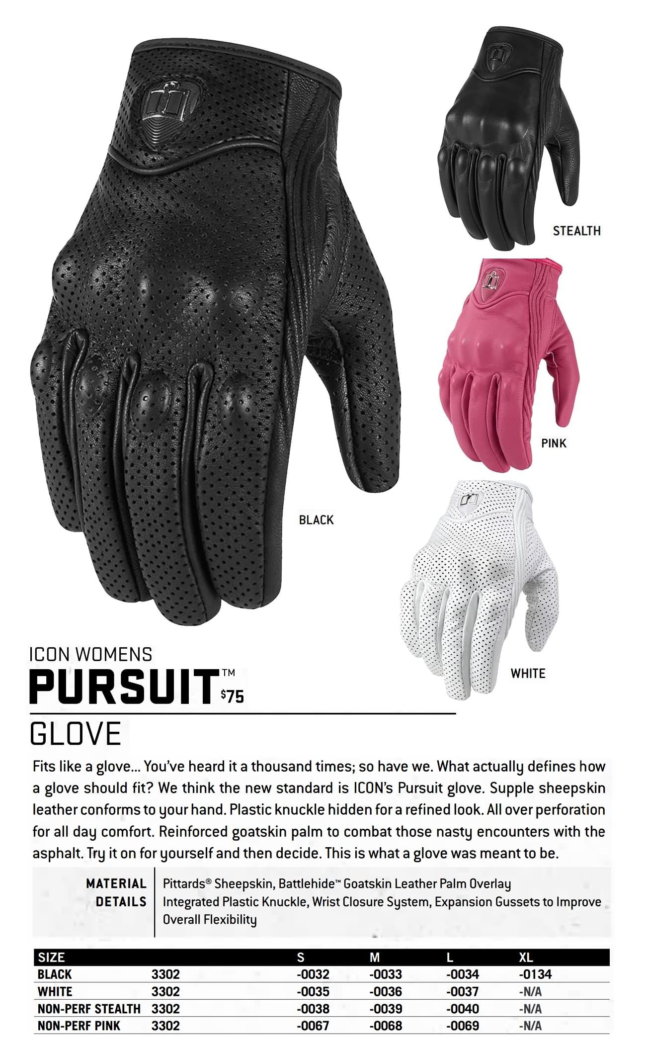 Icon Motorsports Spring 2016 Motorcycle Gloves Lookbook