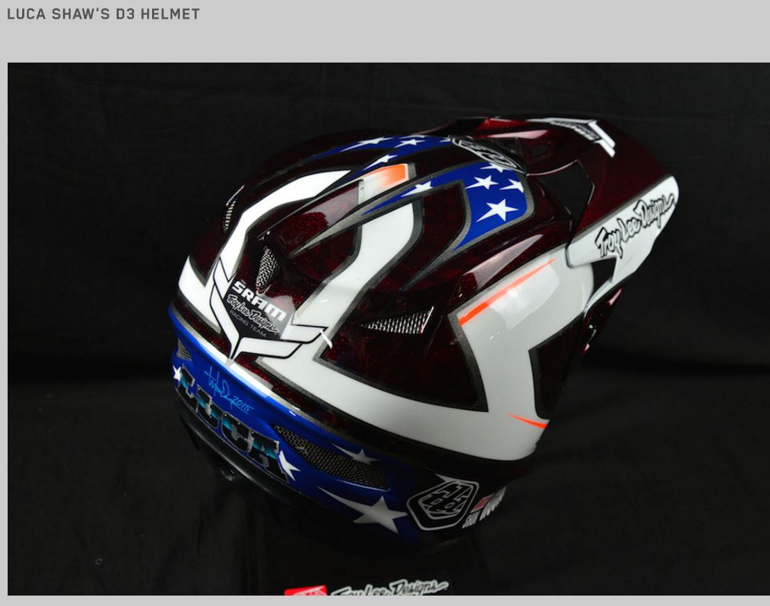 Troy Lee Designs – Design Painting – Custom Painting of Motorcycle Helmets Peek Look 2016