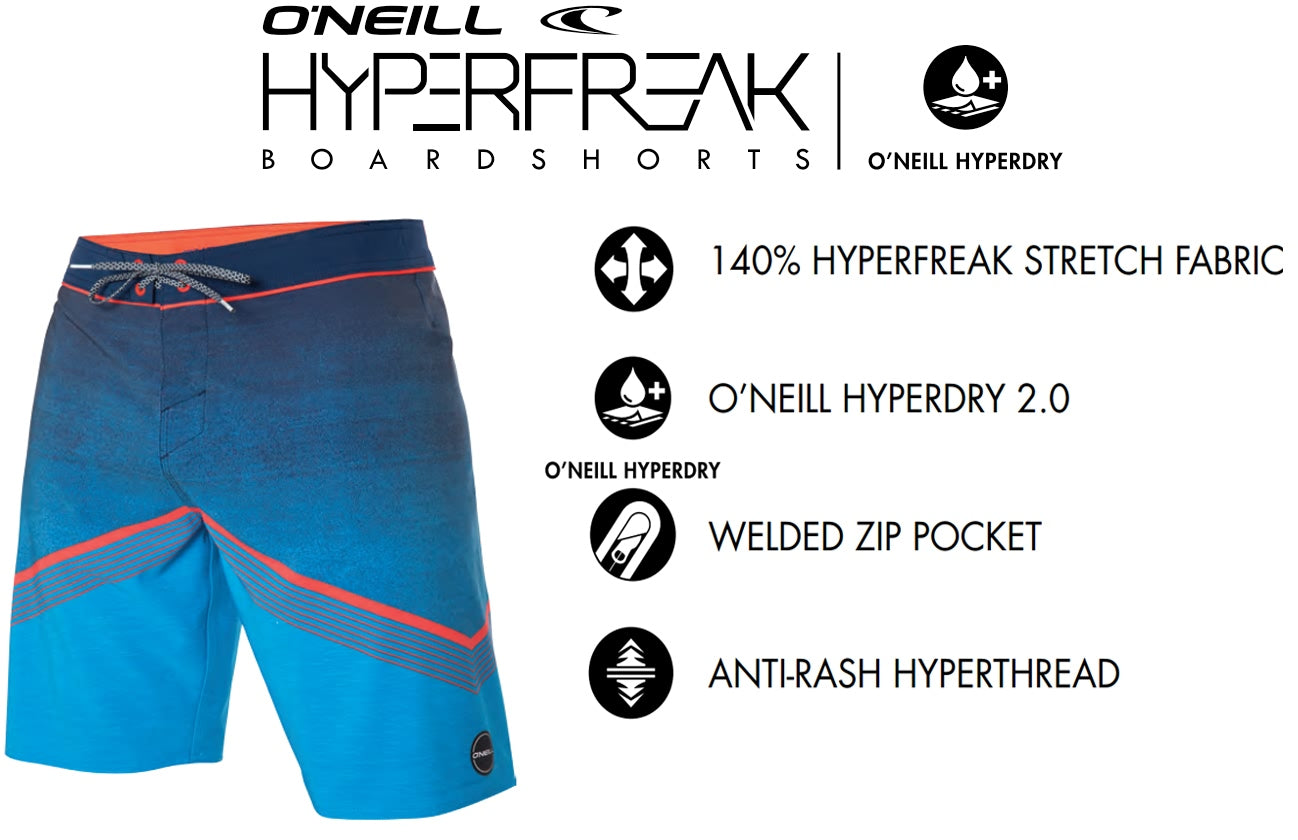 O'neill Surf Mens Summer 2017 Freak Series Boardshorts Review