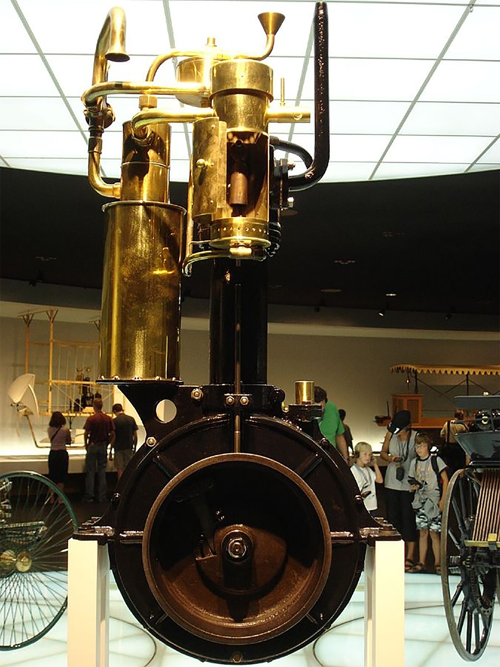 The clock engine of 1886