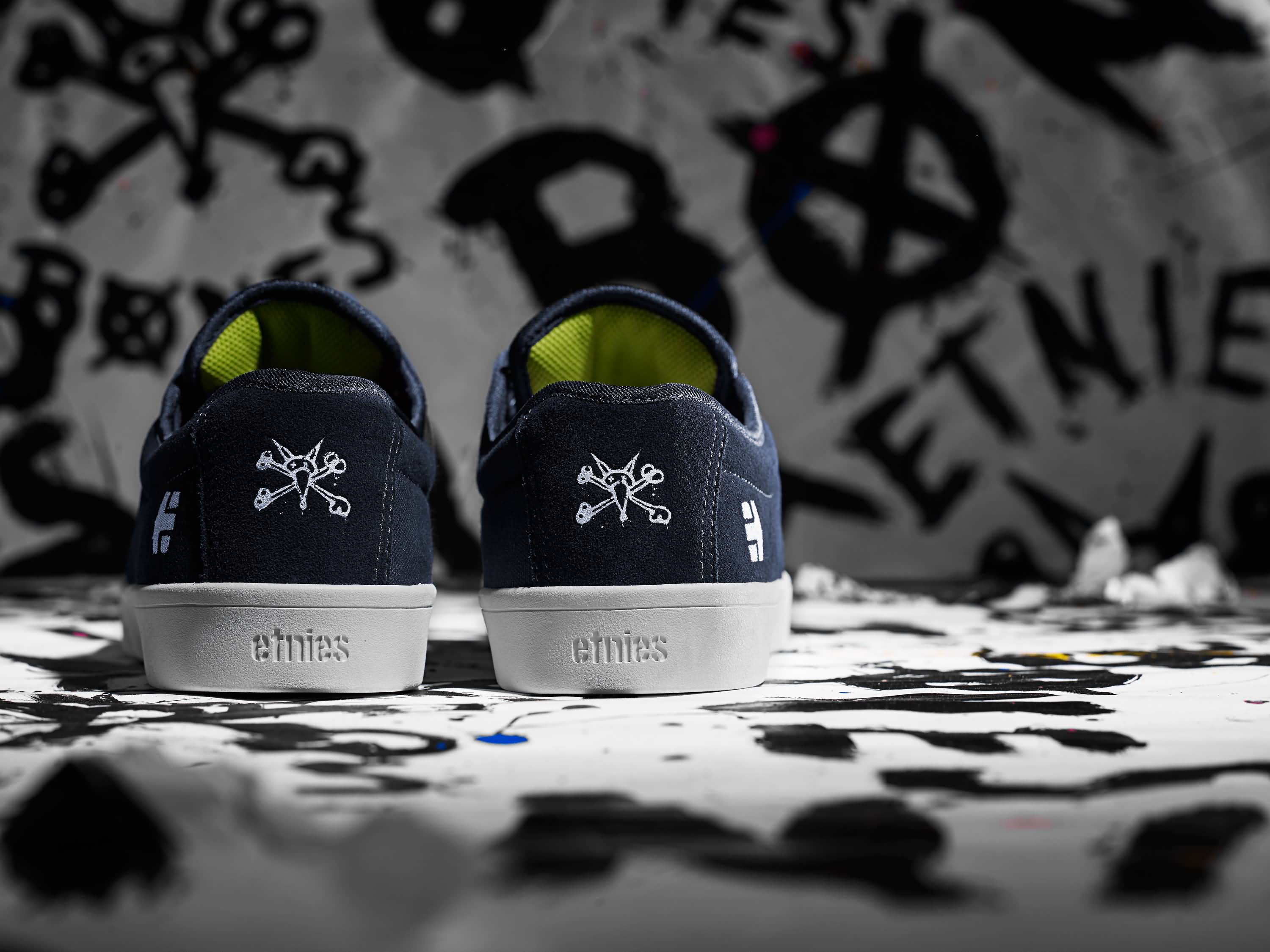 Etnies Skate X Bones Collaboration Skateboarding Shoes