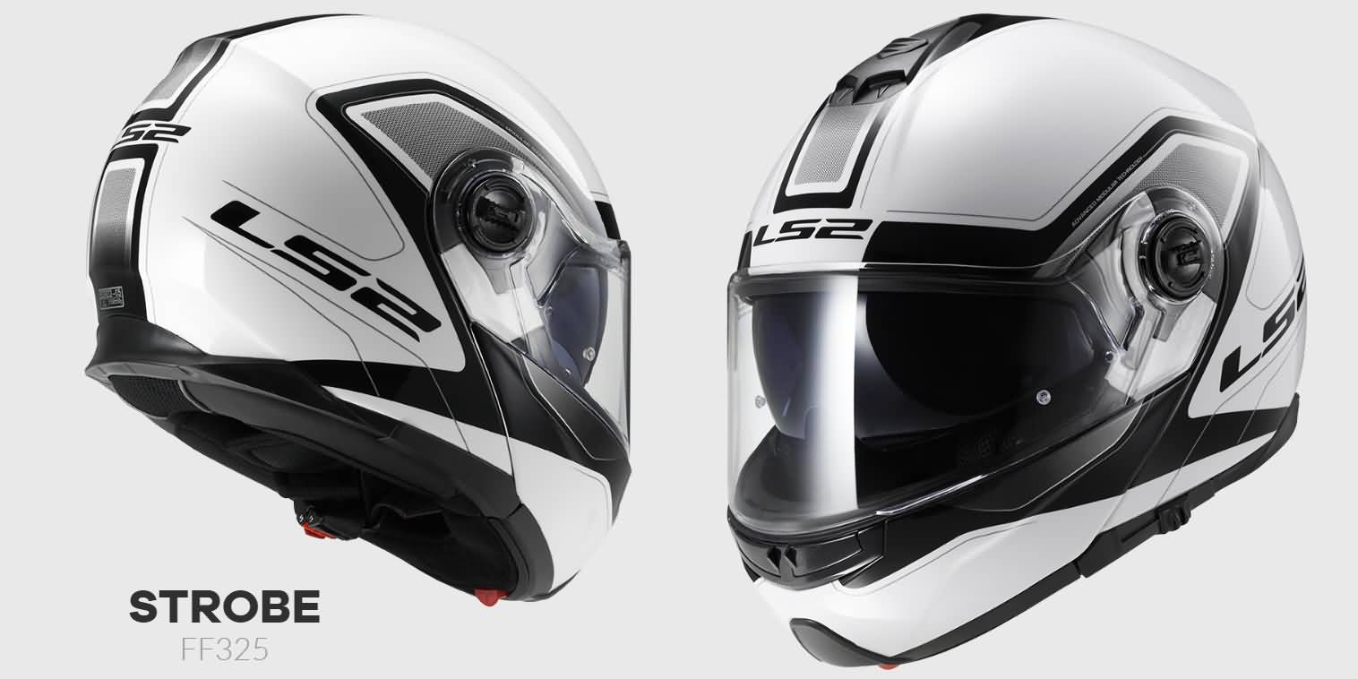 LS2 Helmets Strobe Urban Commuter Motorcycle Street Helmet