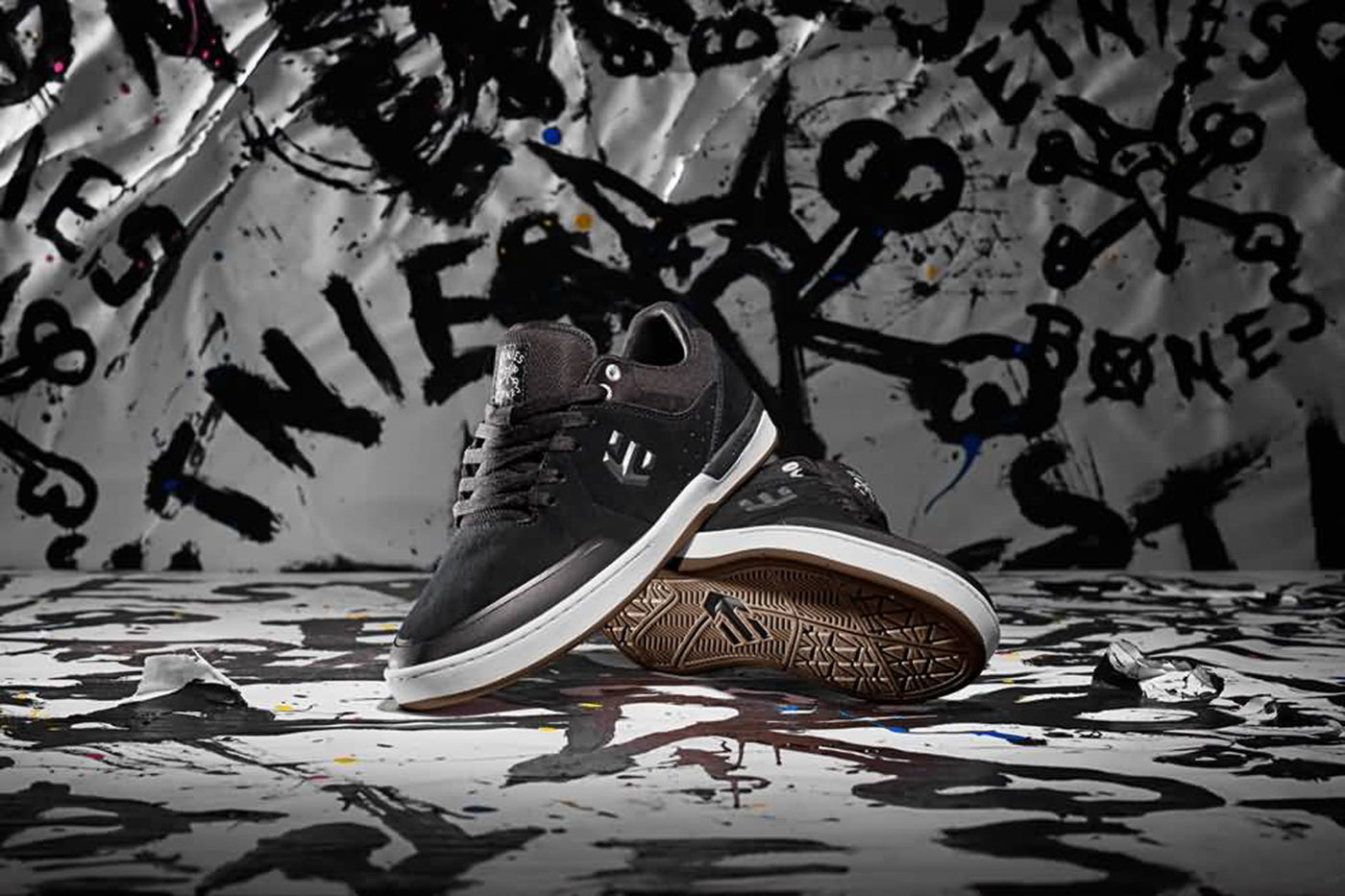 Etnies Skate X Bones Collaboration Skateboarding Shoes