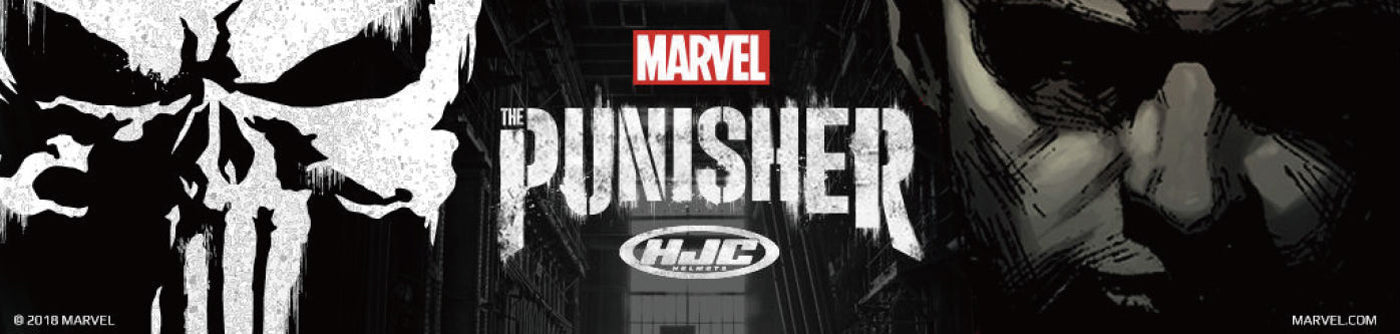 HJC Helmets X Marvel 2018 | Hulk and Punisher II Street Helmet