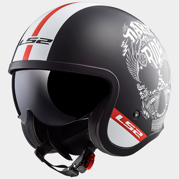 LS2 Motorcycle Helmets 2018 | Spitfire OF599 Cruiser Collection