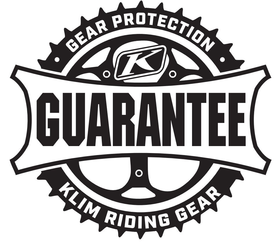 KLIM Motorcycle Gear Protection Guarantee 5 year protection Haustrom.com