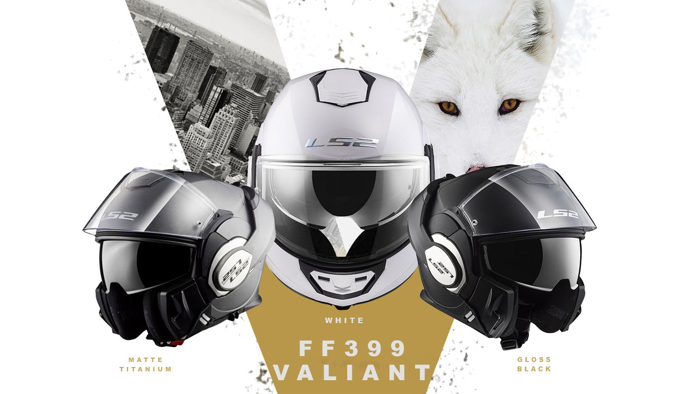 LS2 2018 | The Valiant FF399 Urban Commuter Motorcycle Street Helmets