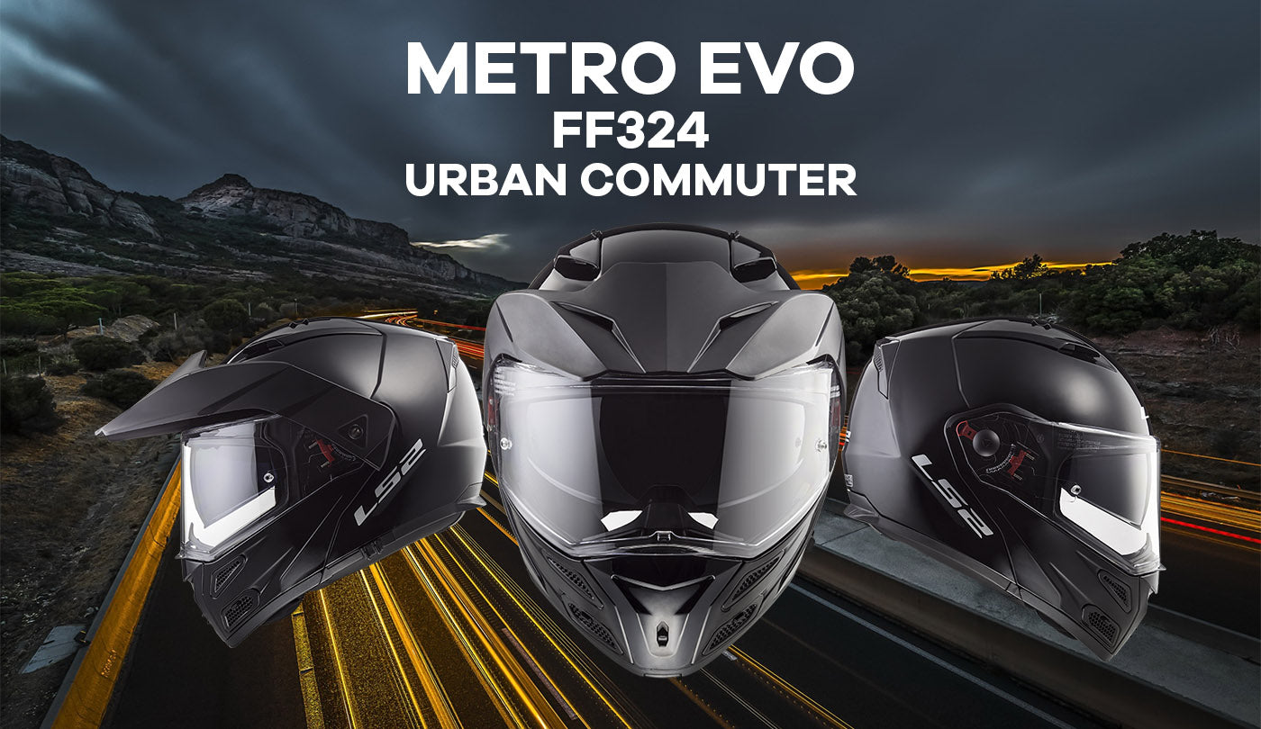 LS2 Motorcycle Helmets 2018 | Metro EVO FF324 Off Road Collection