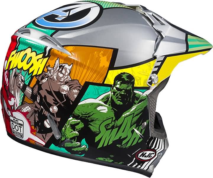 HJC 2017 Officially Licensed Marvel Graphic Helmets Collection