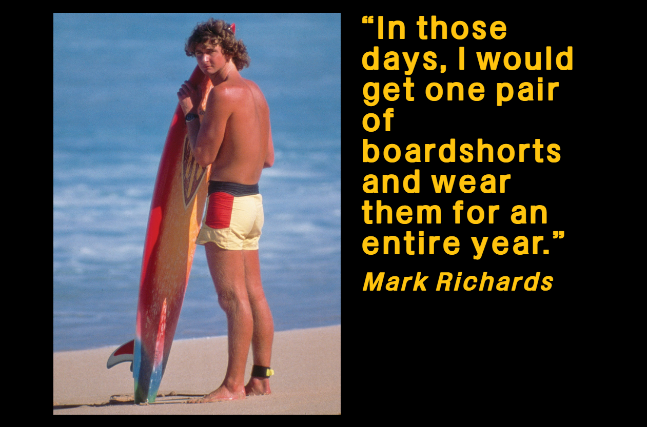 70's Generations of Boardshorts