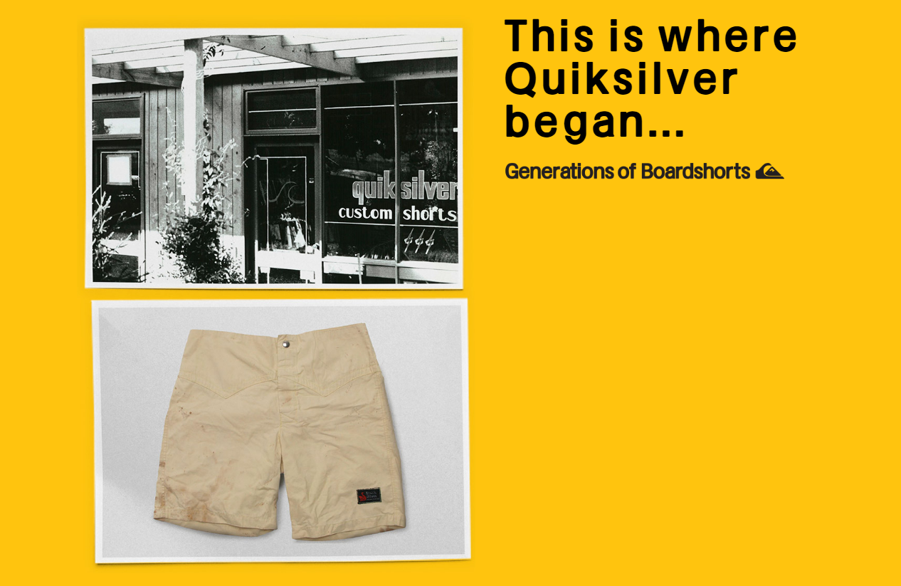 Since 1969 Generations of Boardshorts