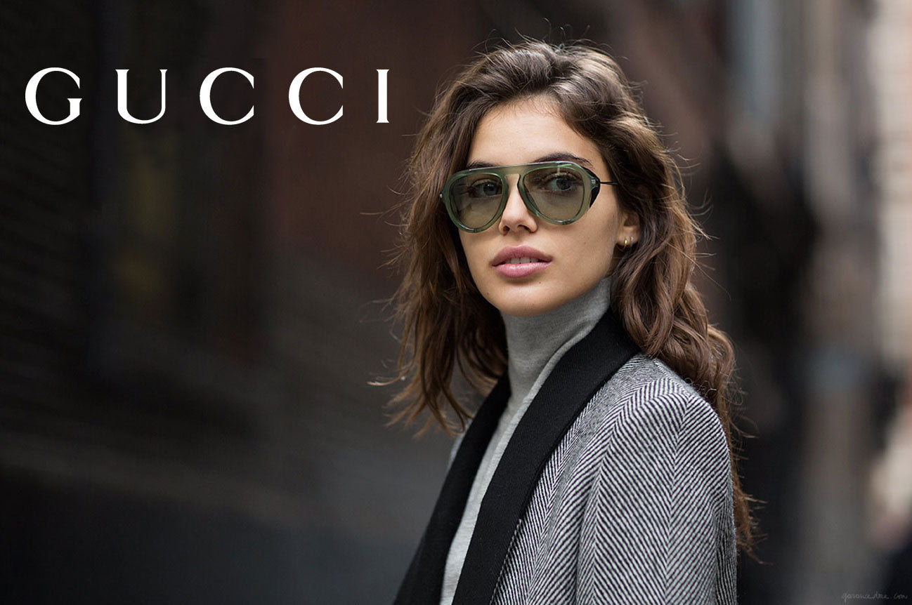 Gucci Eyewear Women's Aviator Fashion Sunglasses