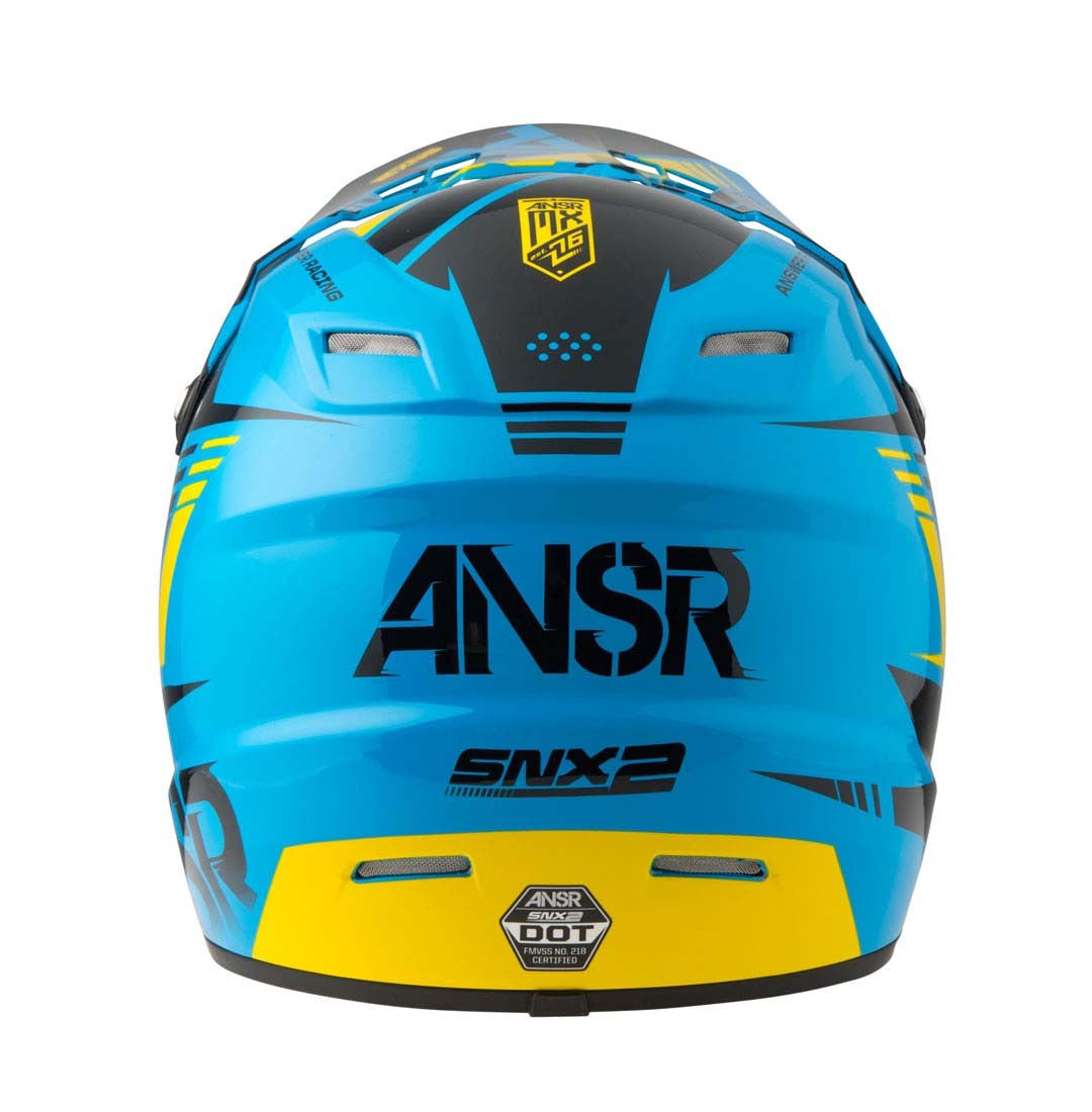 Answer Racing MotoX 2017 SNX 2 Offroad Motocross Motorcycle Helmet