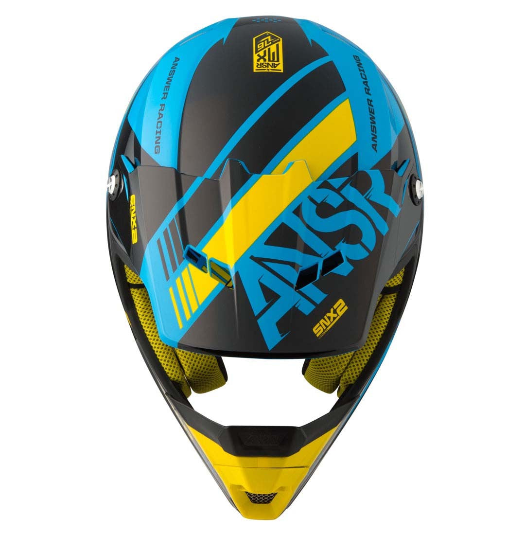 Answer Racing MotoX 2017 SNX 2 Offroad Motocross Motorcycle Helmet