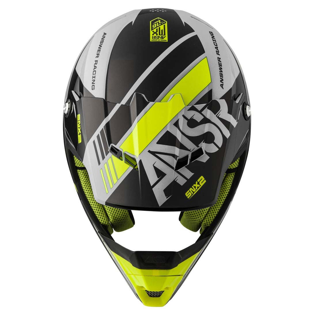 Answer Racing MotoX 2017 SNX 2 Offroad Motocross Motorcycle Helmet