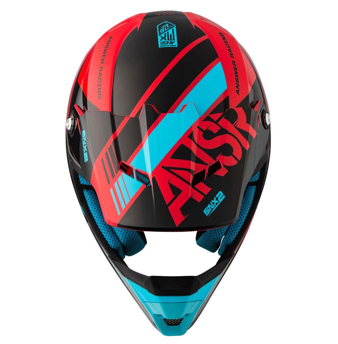 Answer Racing MotoX 2017 SNX 2 Offroad Motocross Motorcycle Helmet