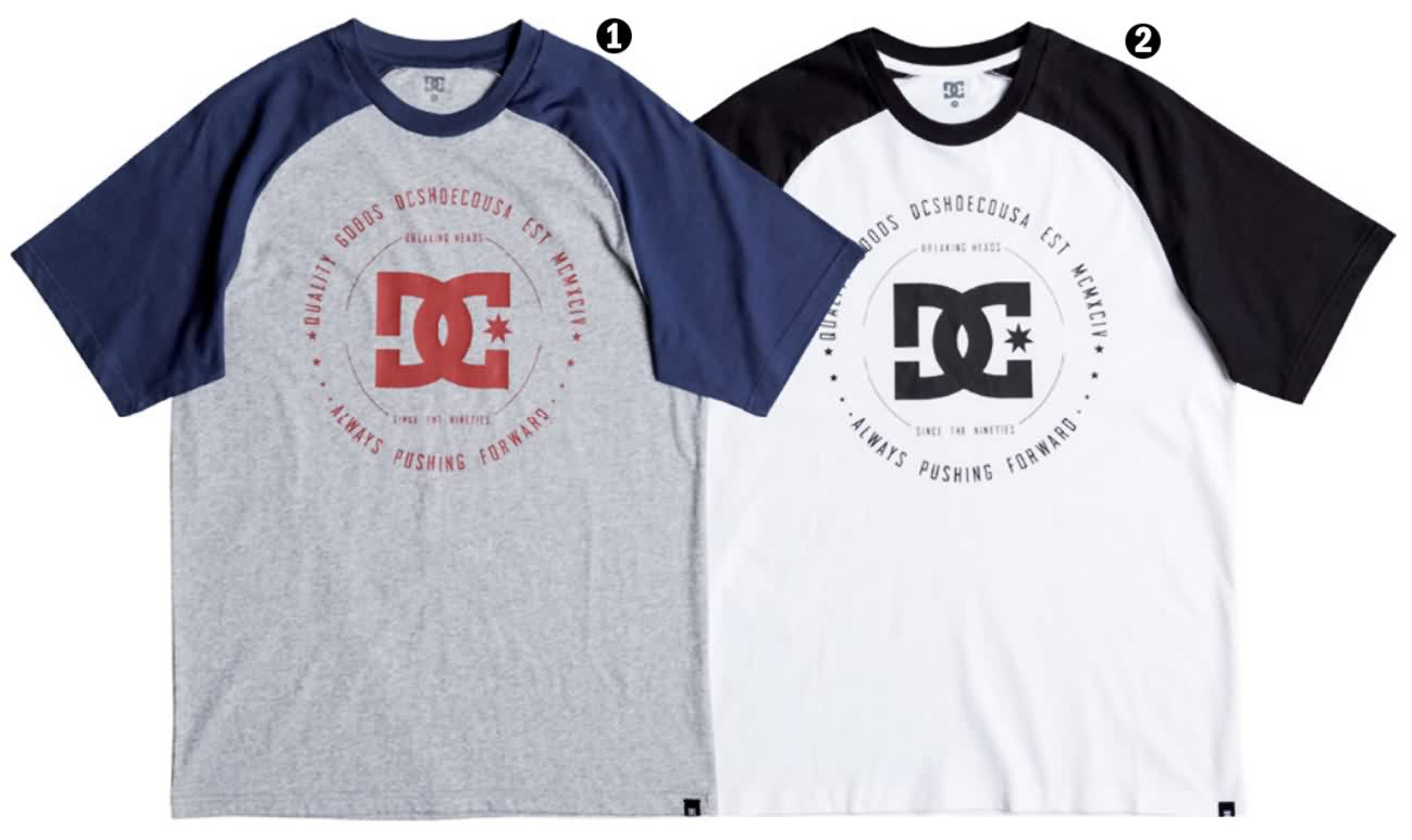 DC Shoes Summer 2017 Mens Tees Apparel Collection