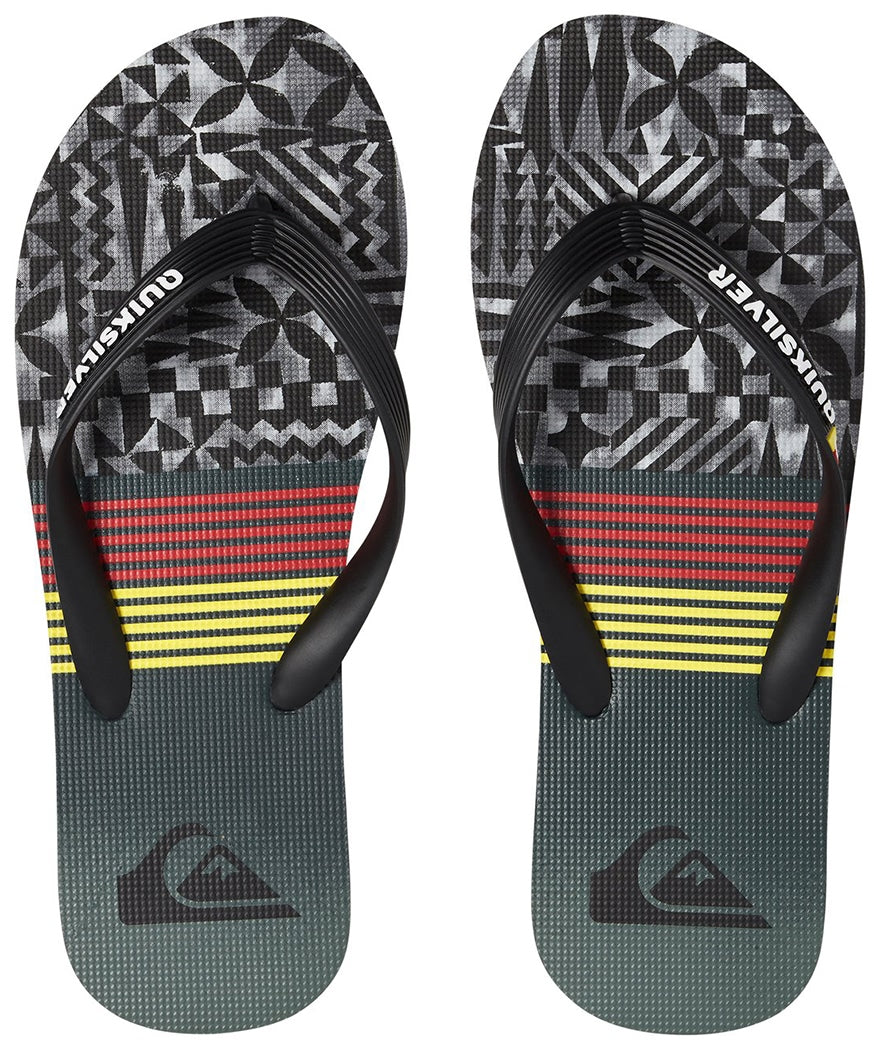 Quiksilver Summer 2018 Footwear | Mens Beach Flip Flops Collection