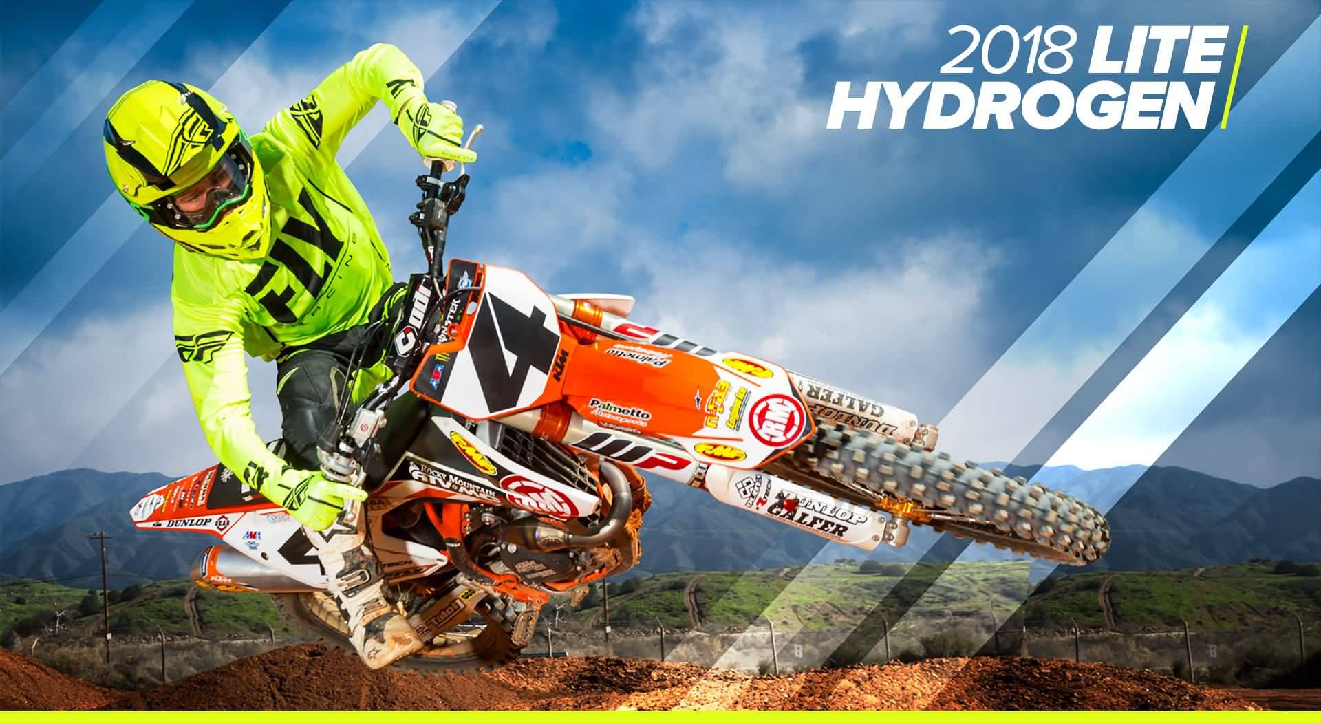 Fly Racing 2018 | Lite Hydrogen Motocycle MX Racewear