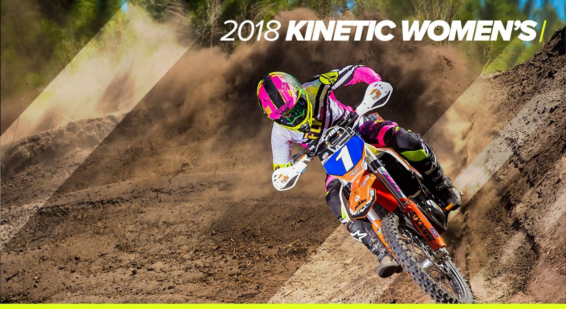Fly Racing MX 2018 | Kinetic Womens Motorcycle Racewear