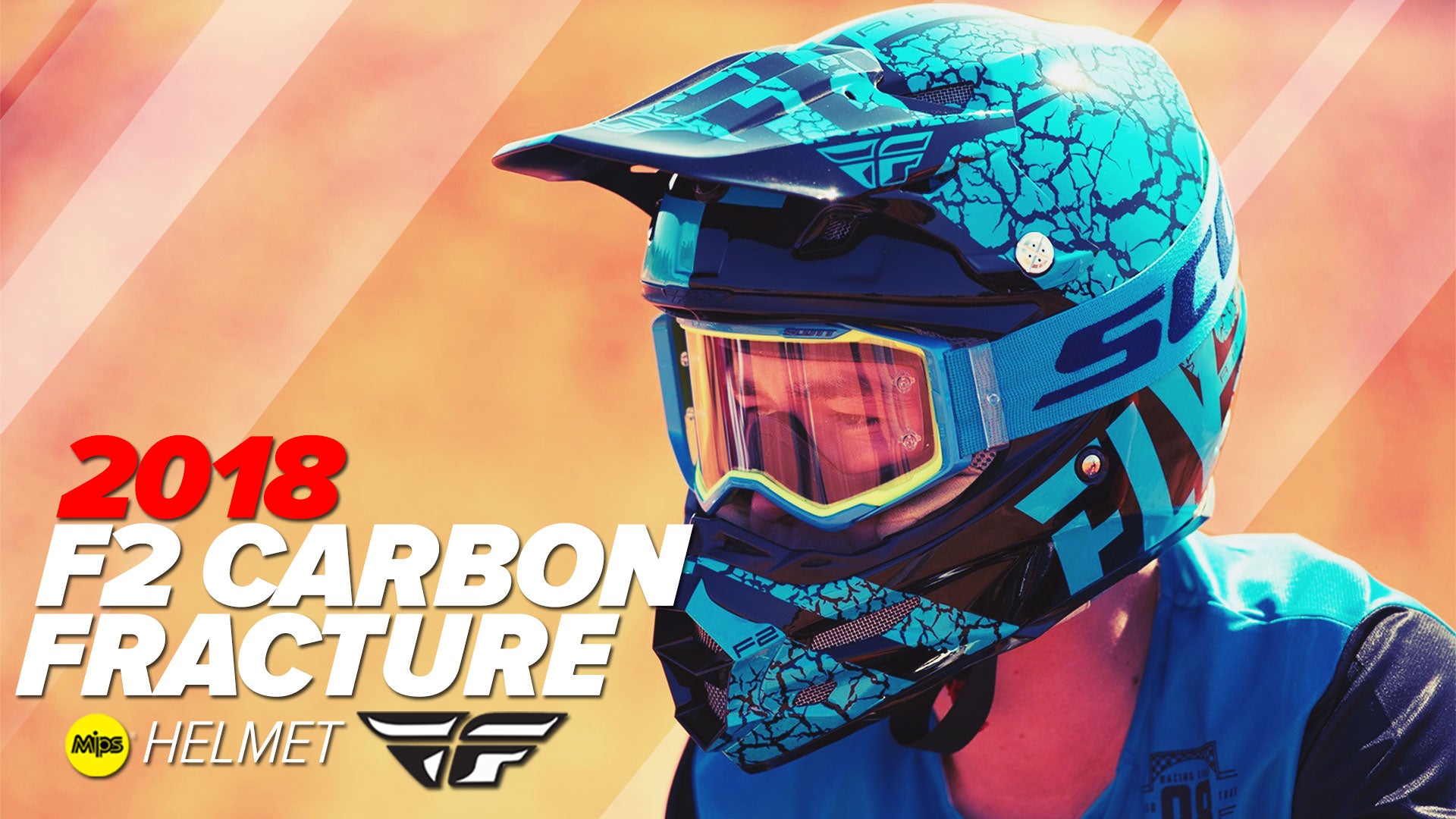 Fly Racing MX 2018 | F2 Carbon Fracture MIPS Off-Road Motorcycle Helmets