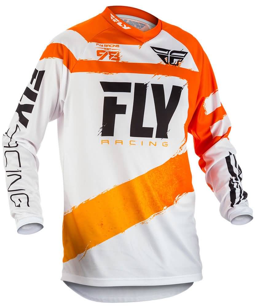 FLY MX23 YOUTH F-16 JERSEY BLACK WHITE – Elliott Bros