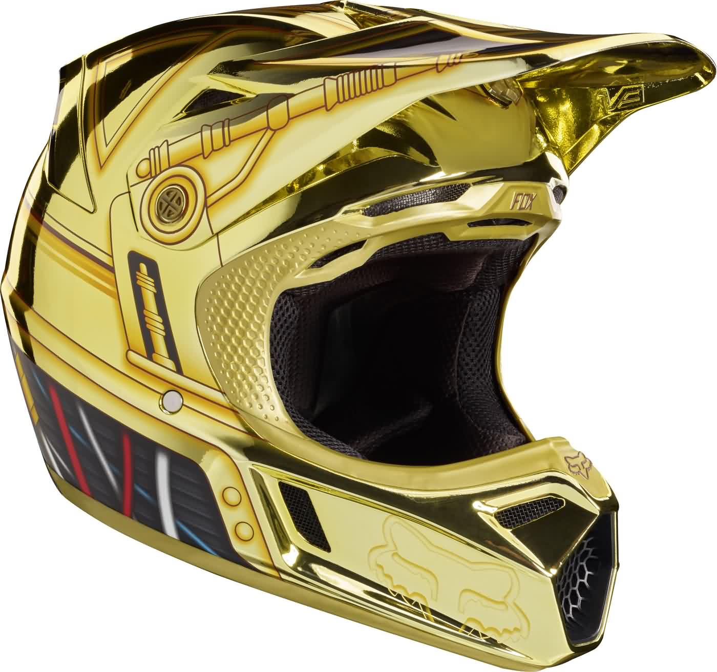 Fox Racing 2016 Star Wars C3PO Helmets Limited Edition Overview