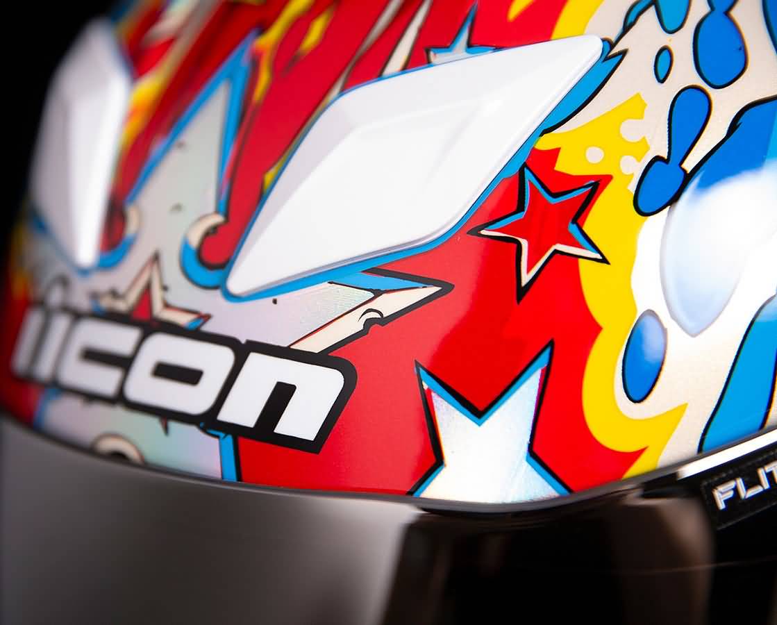 Icon Racing 2019 | Airflite Helmet Freedom Spitter - Glory