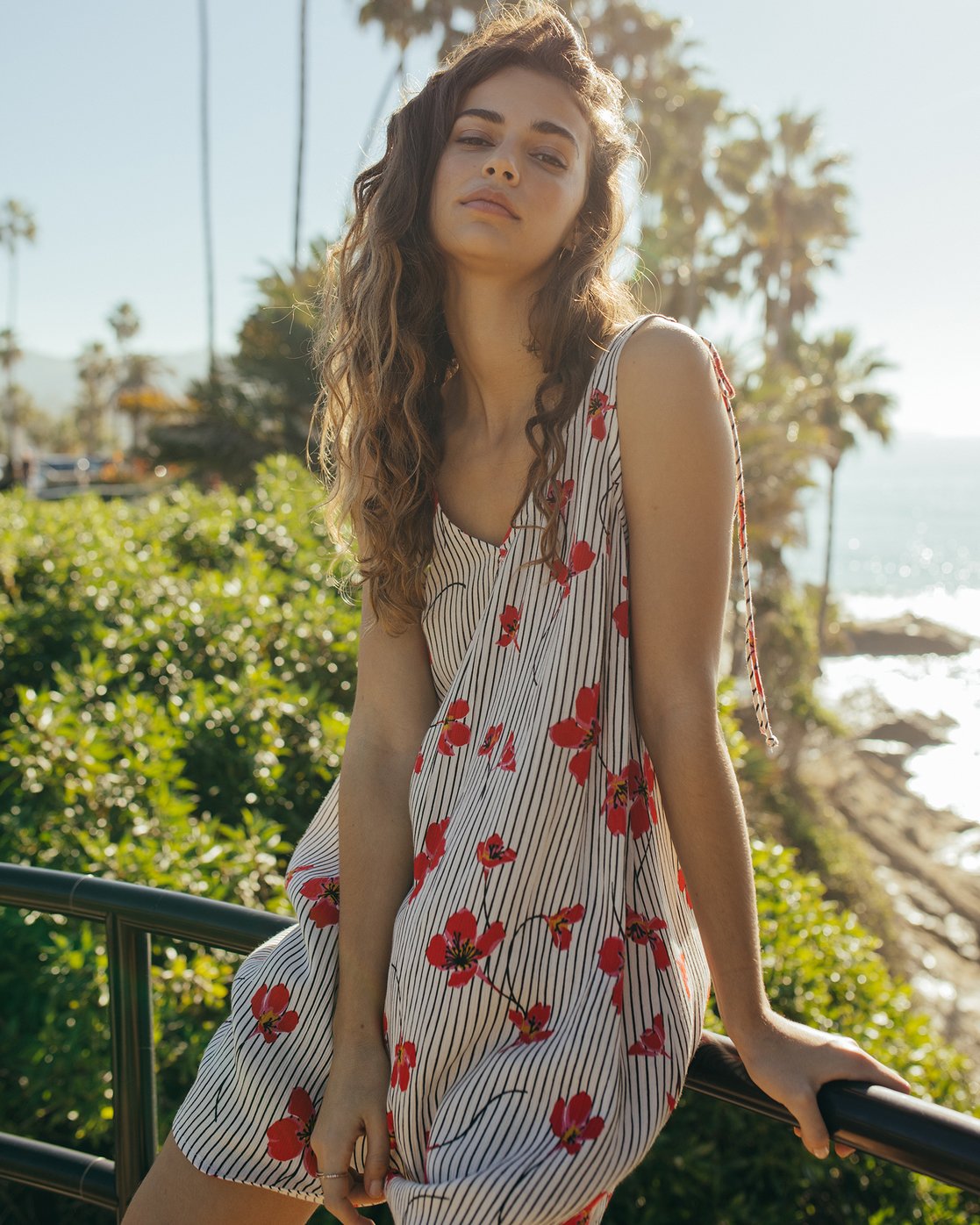 High Tied Slip Dress