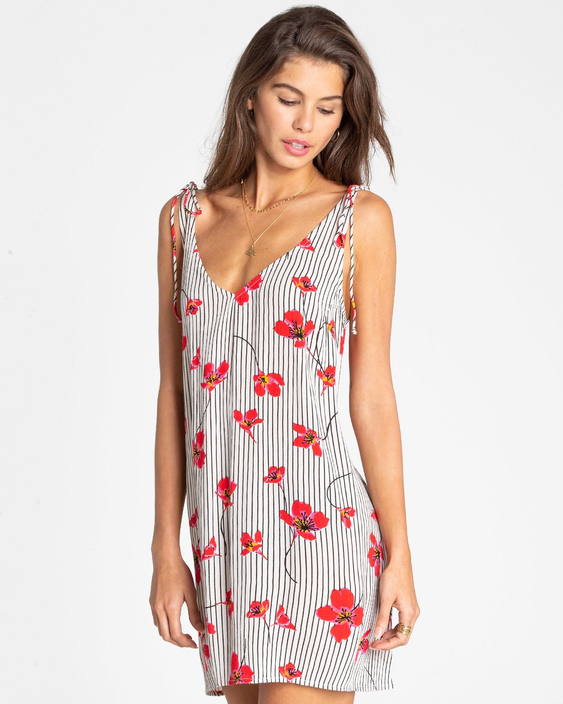 High Tied Slip Dress