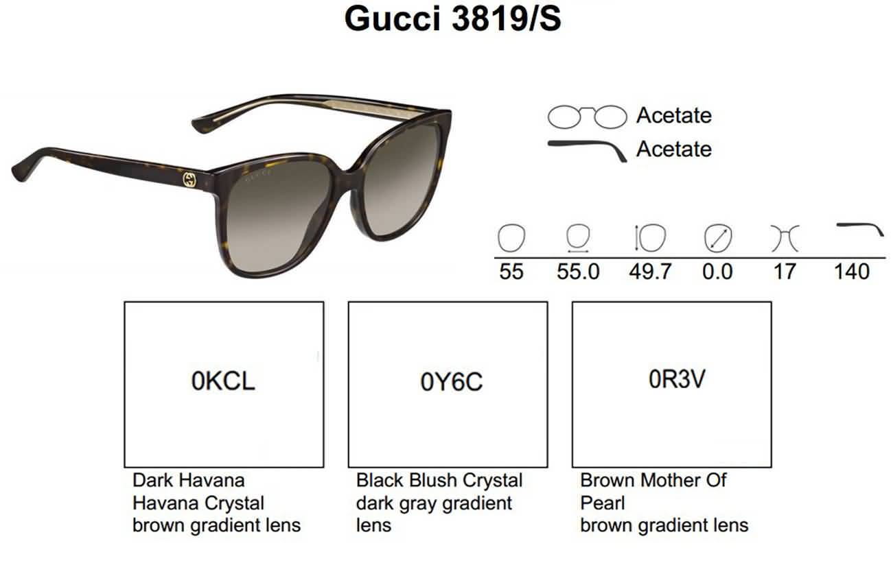 Gucci Eyewear Women's Round Fashion Sunglasses