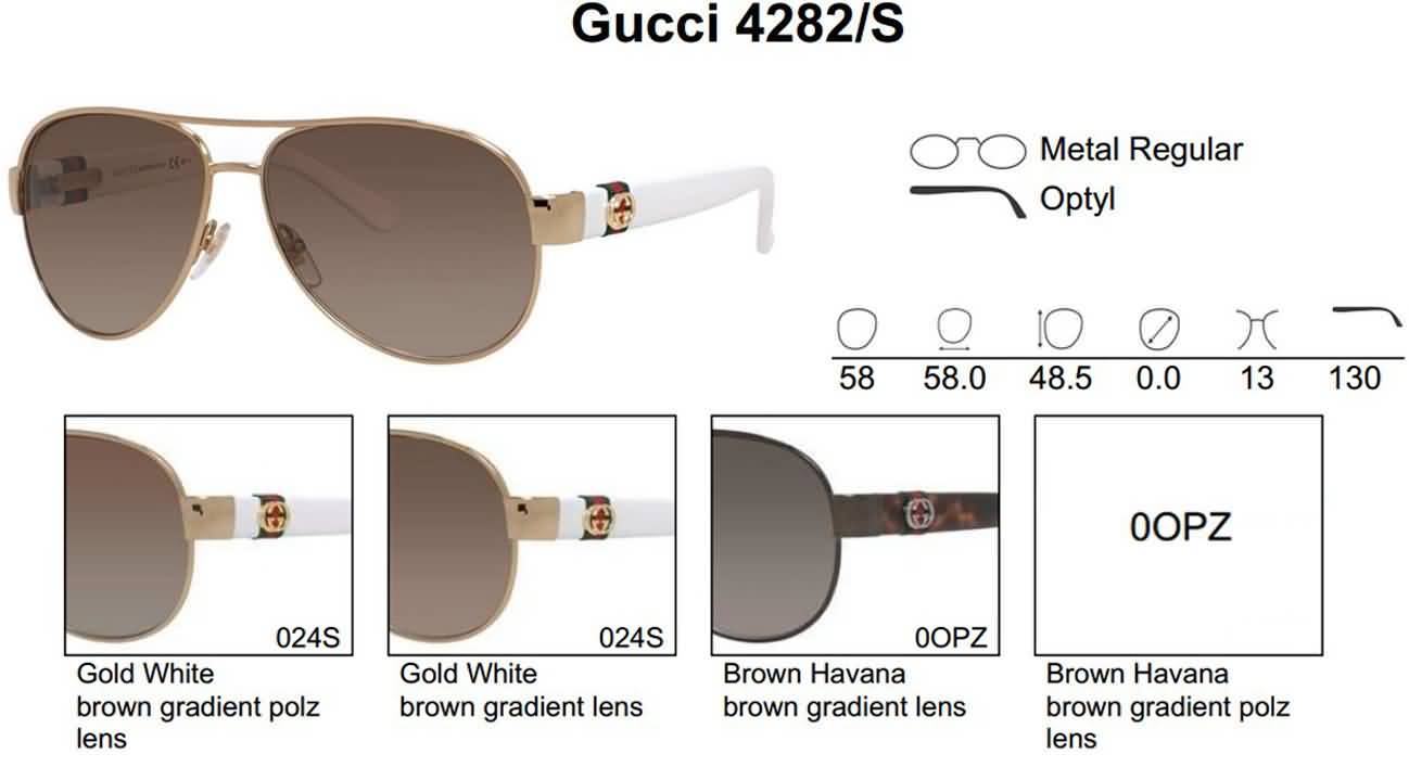 Gucci Eyewear Women's Aviator Fashion Sunglasses