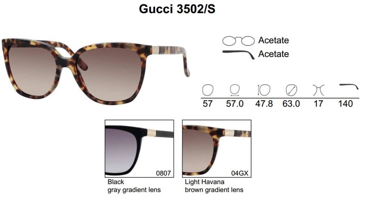 Gucci Eyewear Women's Round Fashion Sunglasses