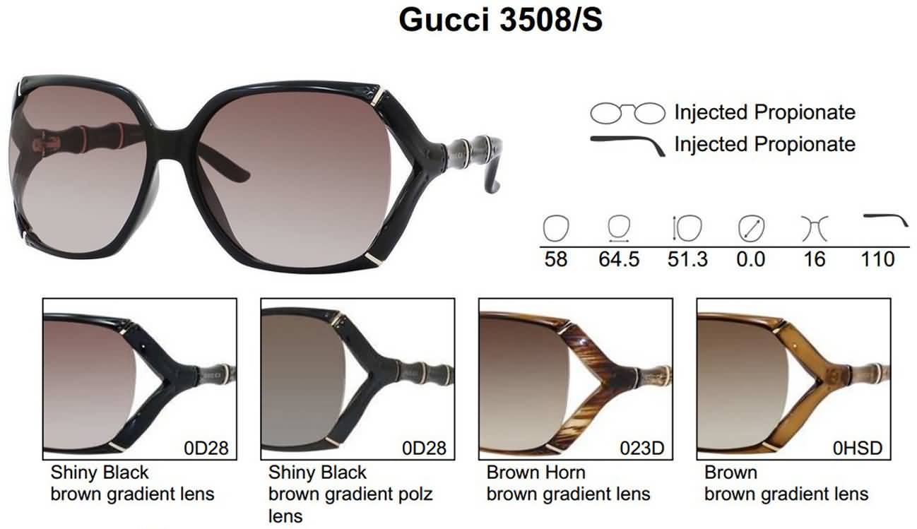 Gucci Eyewear Women's Oversized Fashion Sunglasses