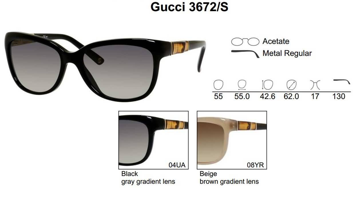 Gucci Eyewear Women's Oversized Fashion Sunglasses