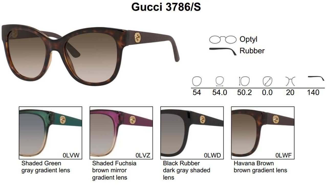 Gucci Eyewear Women's Round Fashion Sunglasses