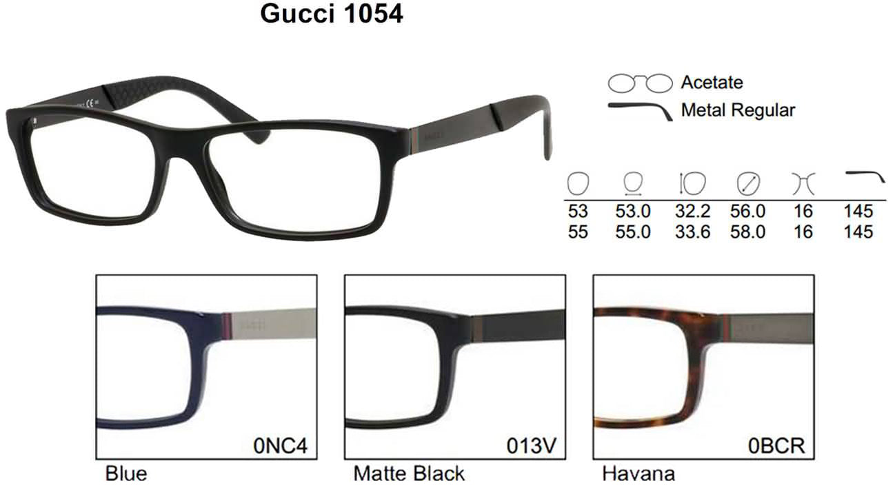 Gucci Eyeglasses for Mens and Womens