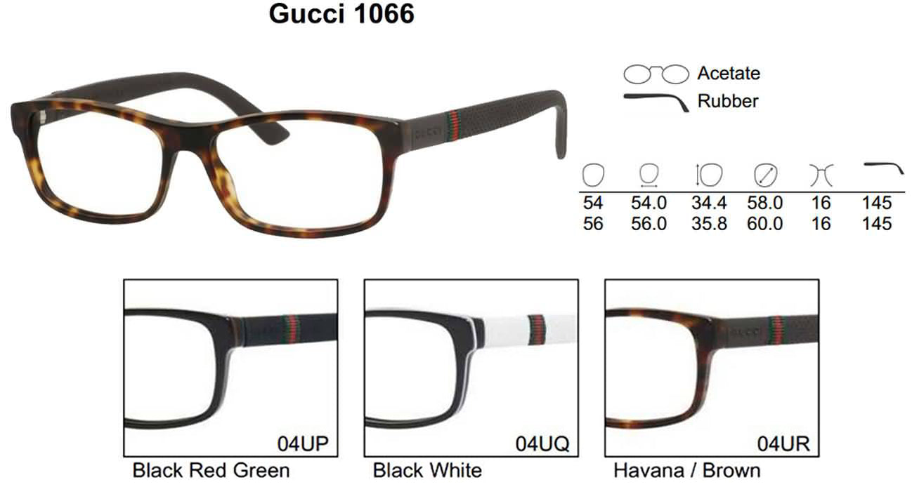 Gucci Eyeglasses for Mens and Womens