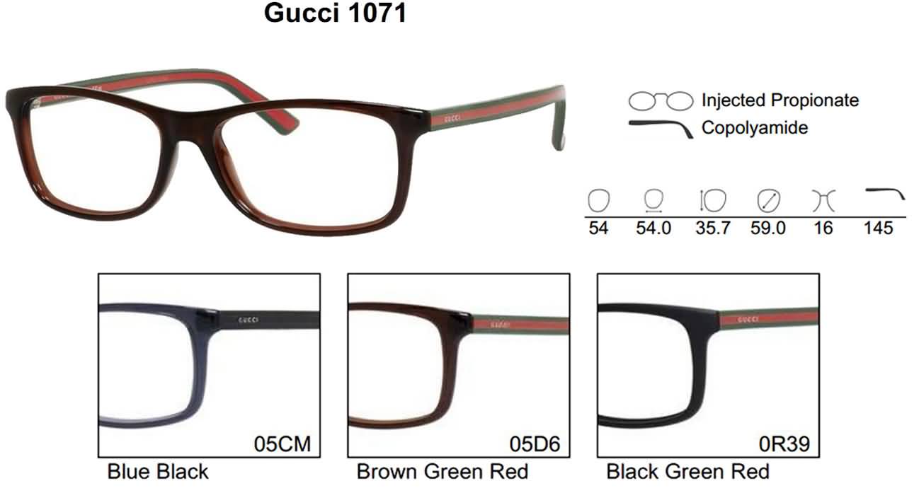 Gucci Eyeglasses for Mens and Womens