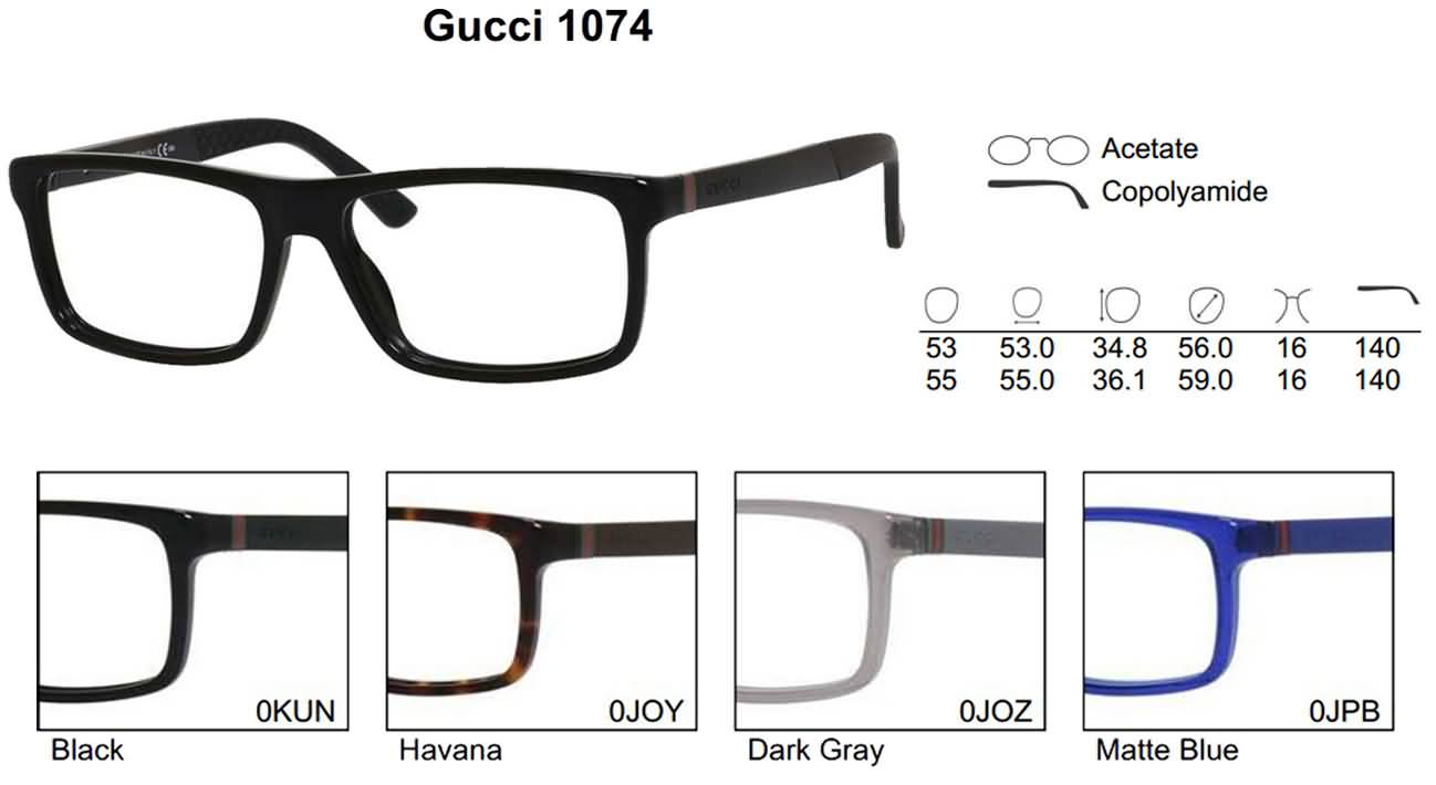 Gucci Eyeglasses for Mens and Womens