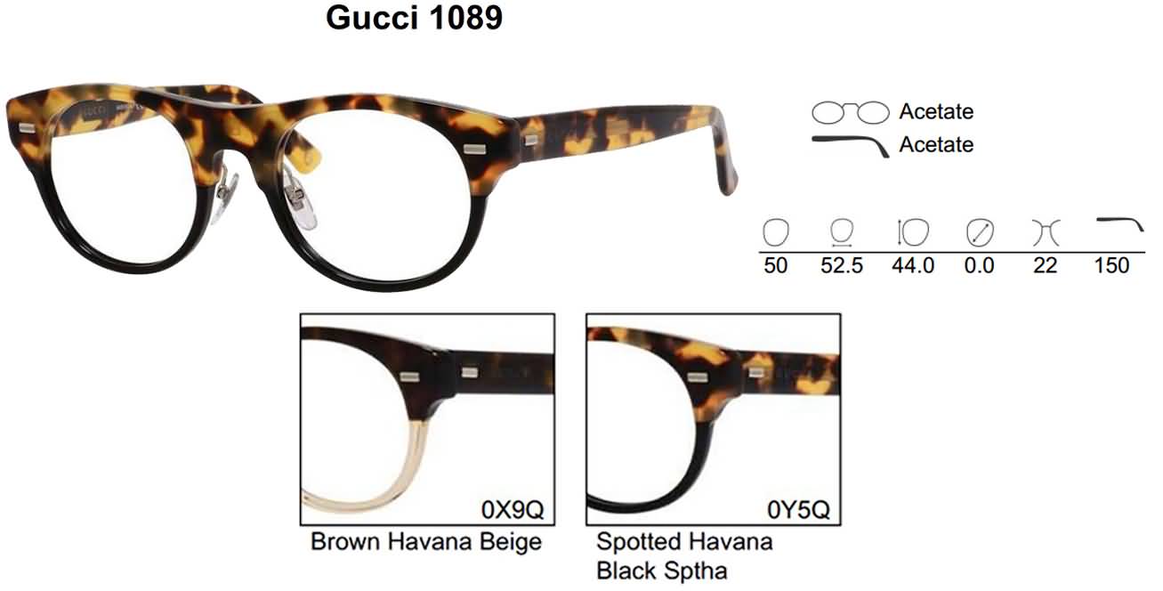 Gucci Eyeglasses for Mens and Womens