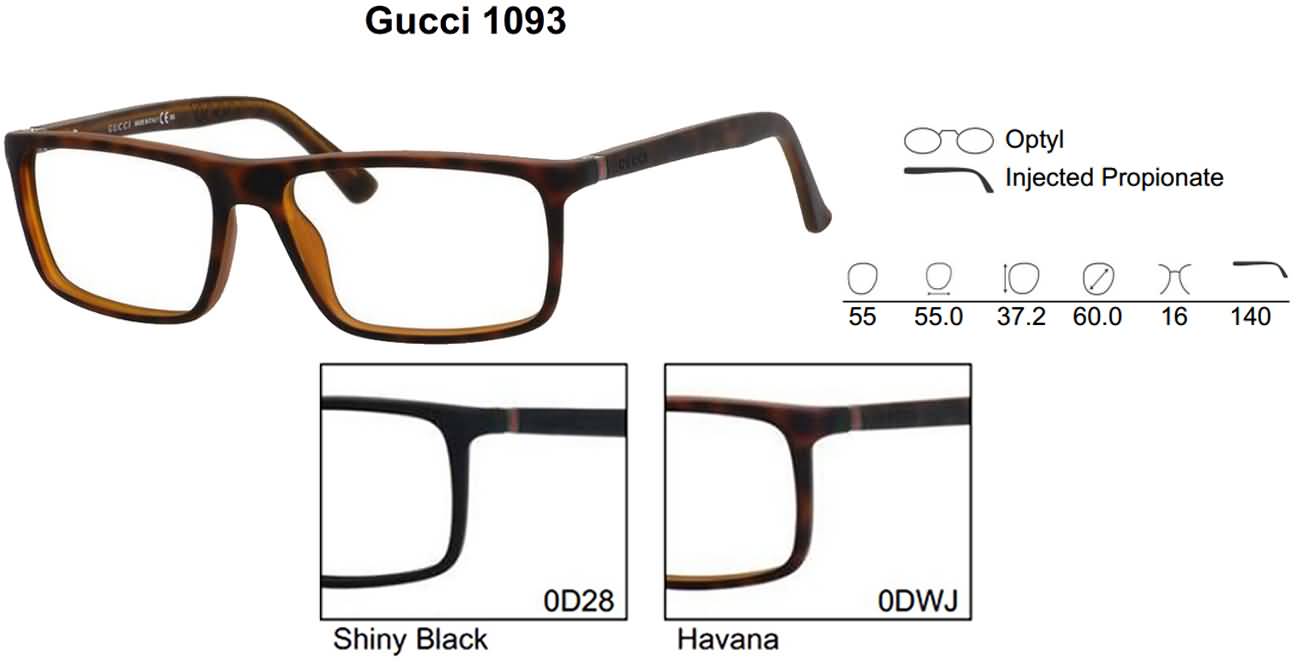 Gucci Eyeglasses for Mens and Womens