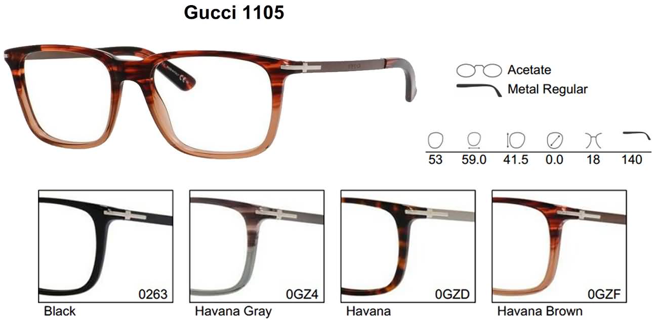 Gucci Eyeglasses for Mens and Womens