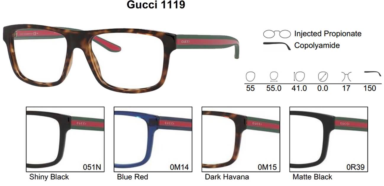 Gucci Eyeglasses for Mens and Womens