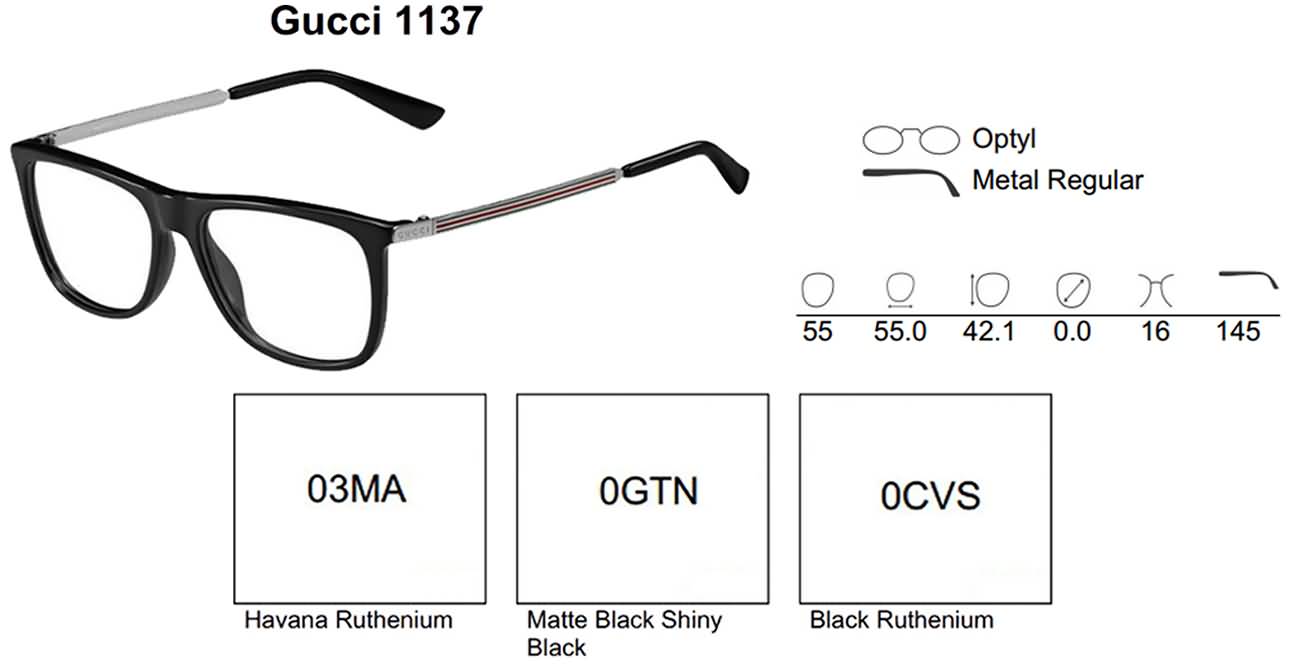 Gucci Eyeglasses for Mens and Womens