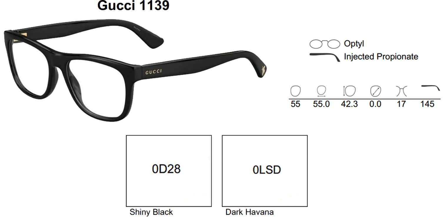 Gucci Eyeglasses for Mens and Womens