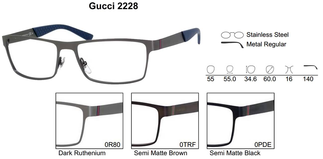 Gucci Eyeglasses for Mens and Womens