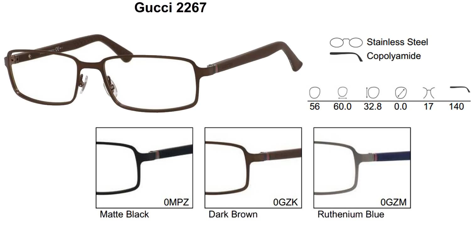 Gucci Eyeglasses for Mens and Womens