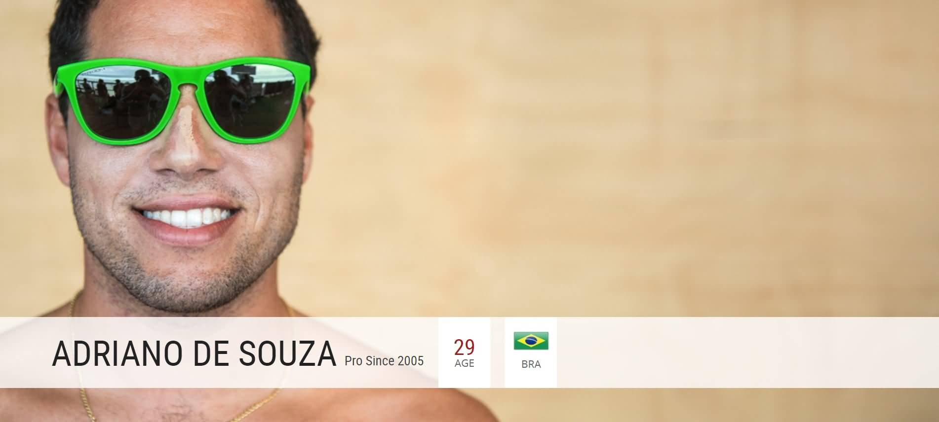 Oakley Sport Surf Athletes ADRIANO DE SOUZA