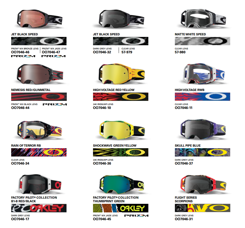 Oakley MX 2016 Goggles